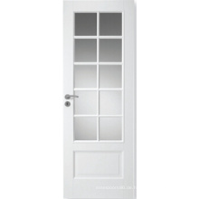 Badezimmer-Design-heiße Produkte MDF-zusammengesetzte Tür, Innentür mit Glas